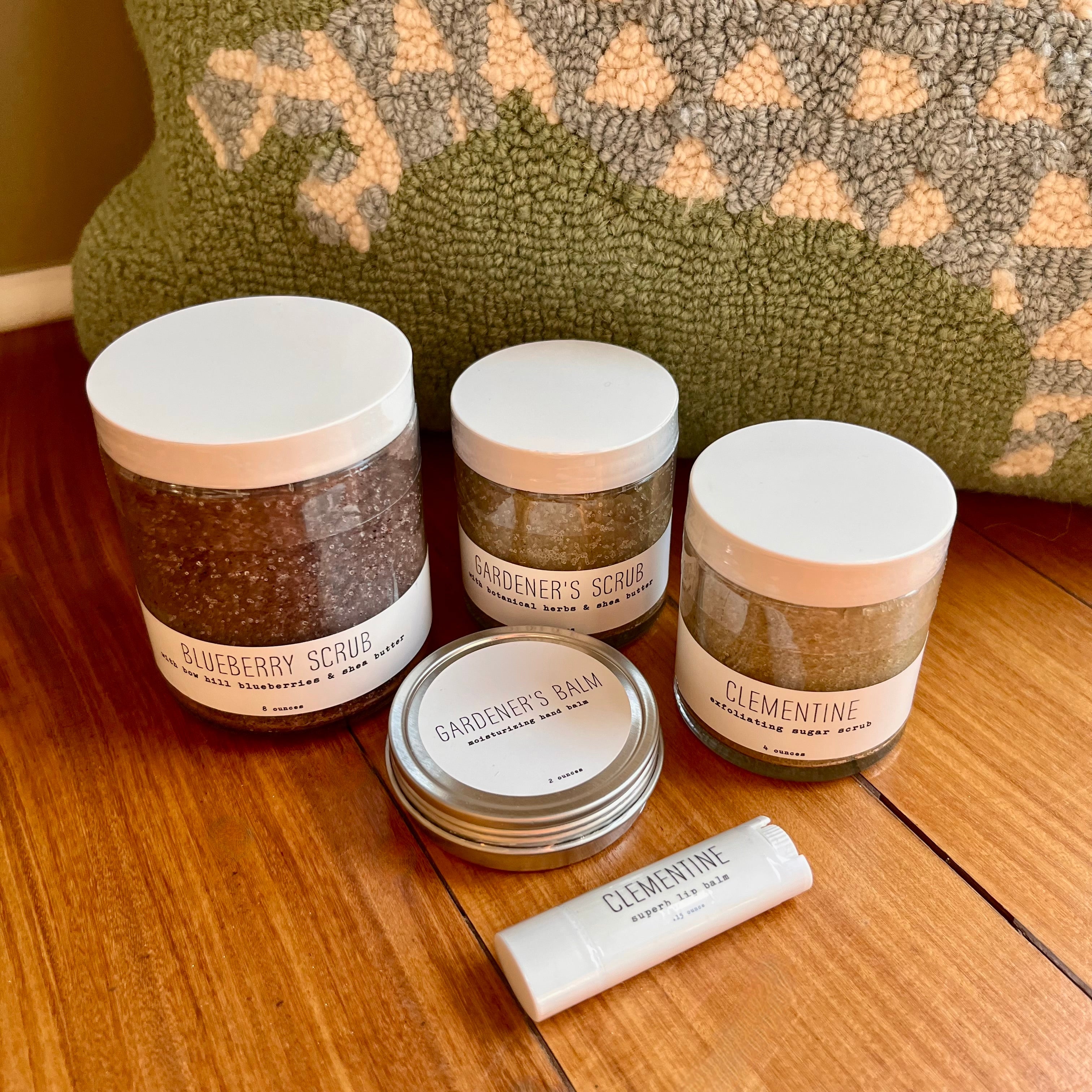 Exciting News: We Now Carry handmade. la conner Scrubs & Balm!