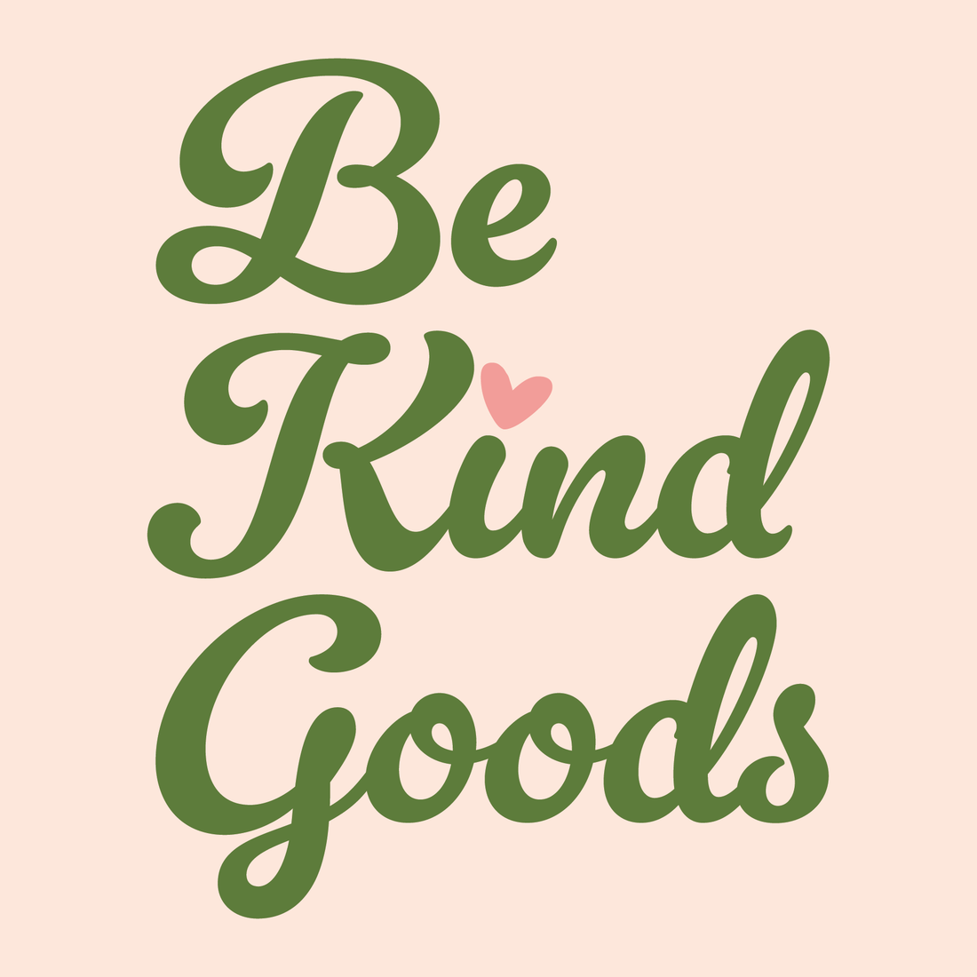 Welcome to Be Kind Goods!