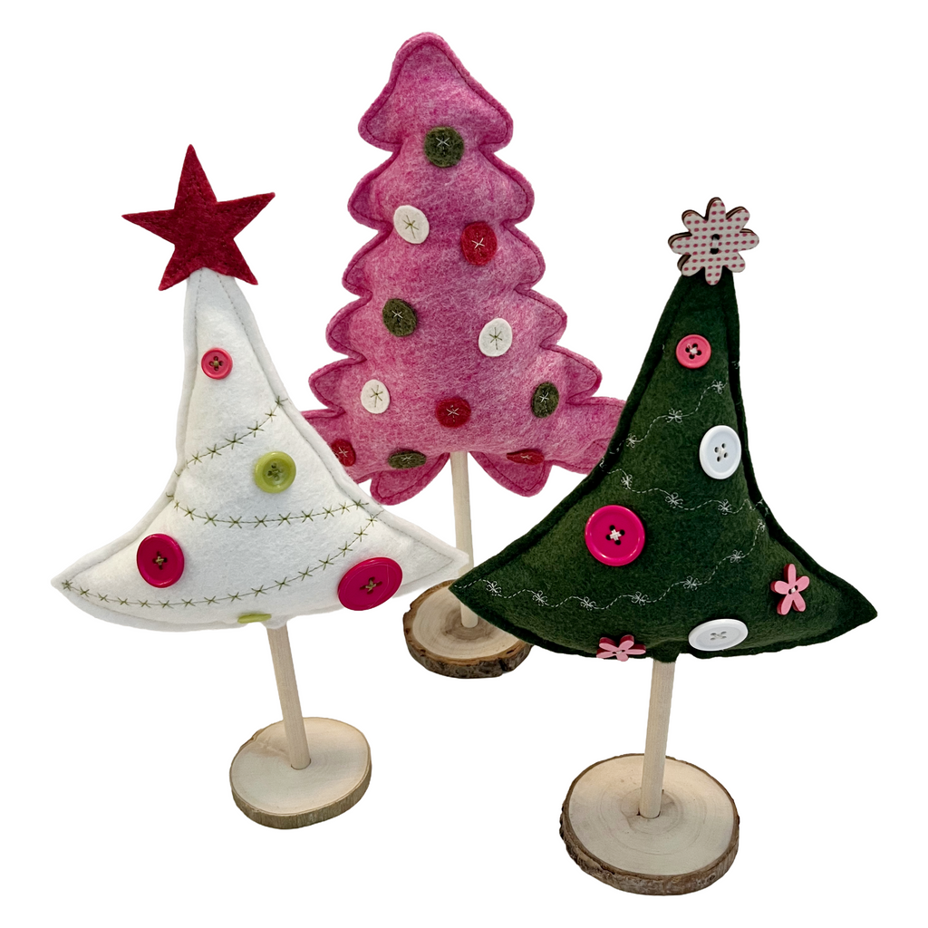 Felt Holiday Trees