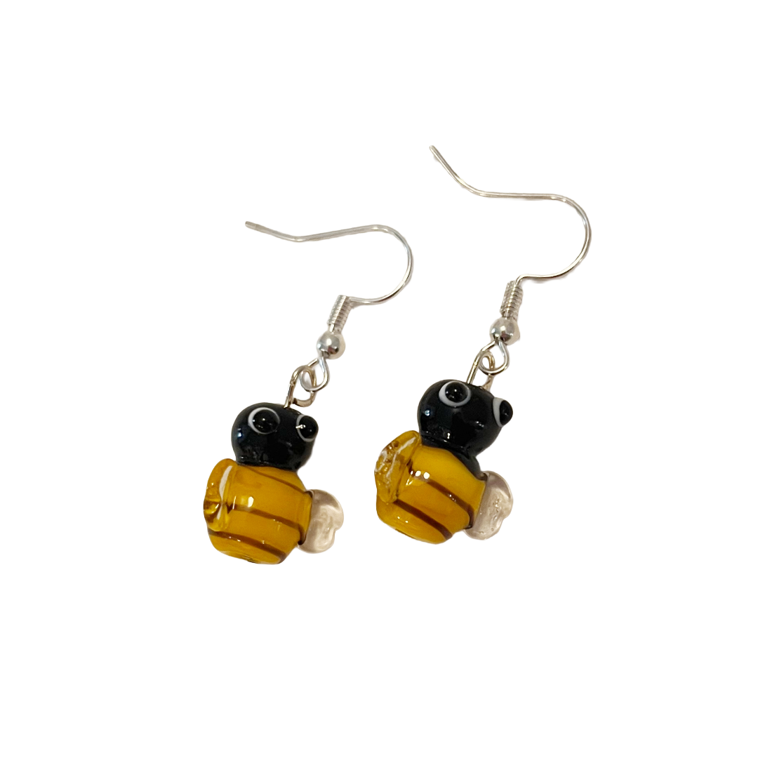 Bumble Bee & Daisy Bracelets and Earrings