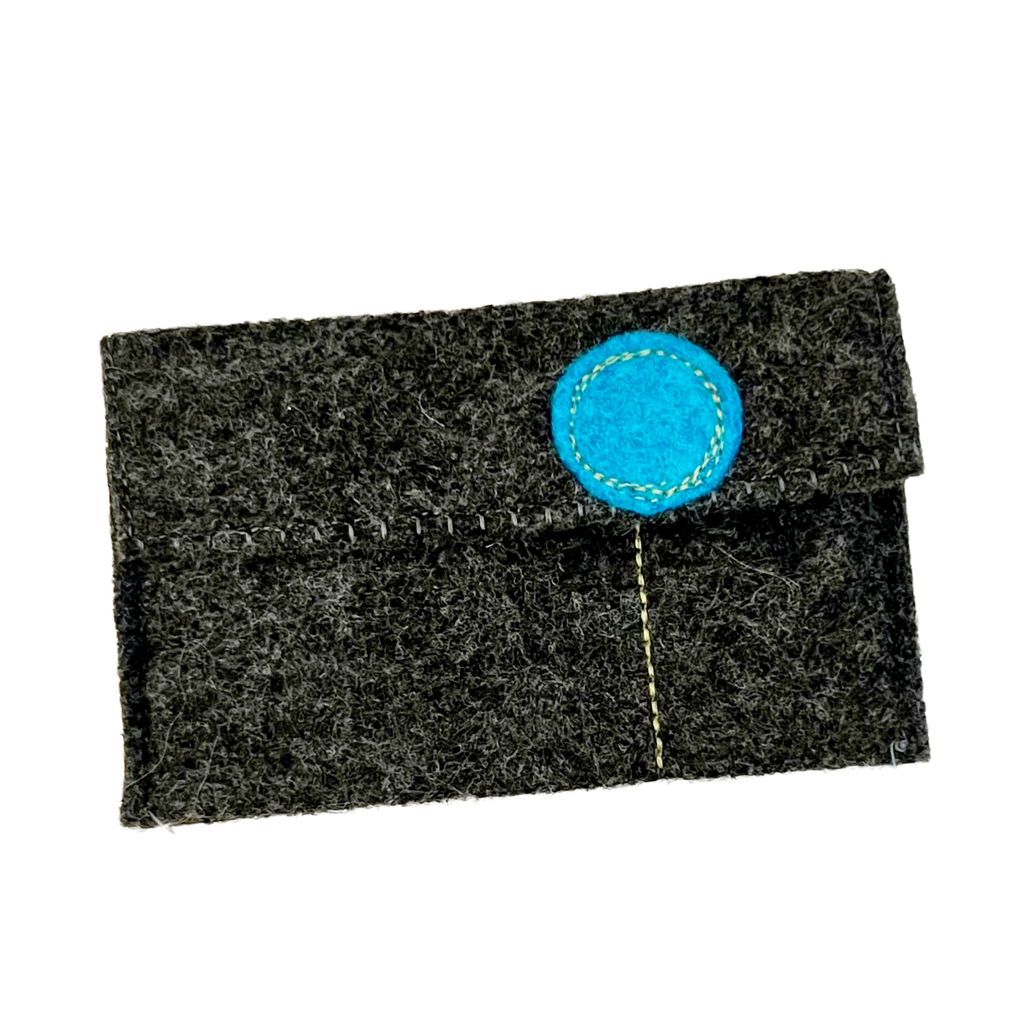 Charcoal Polyester Felt Gift Card Holders