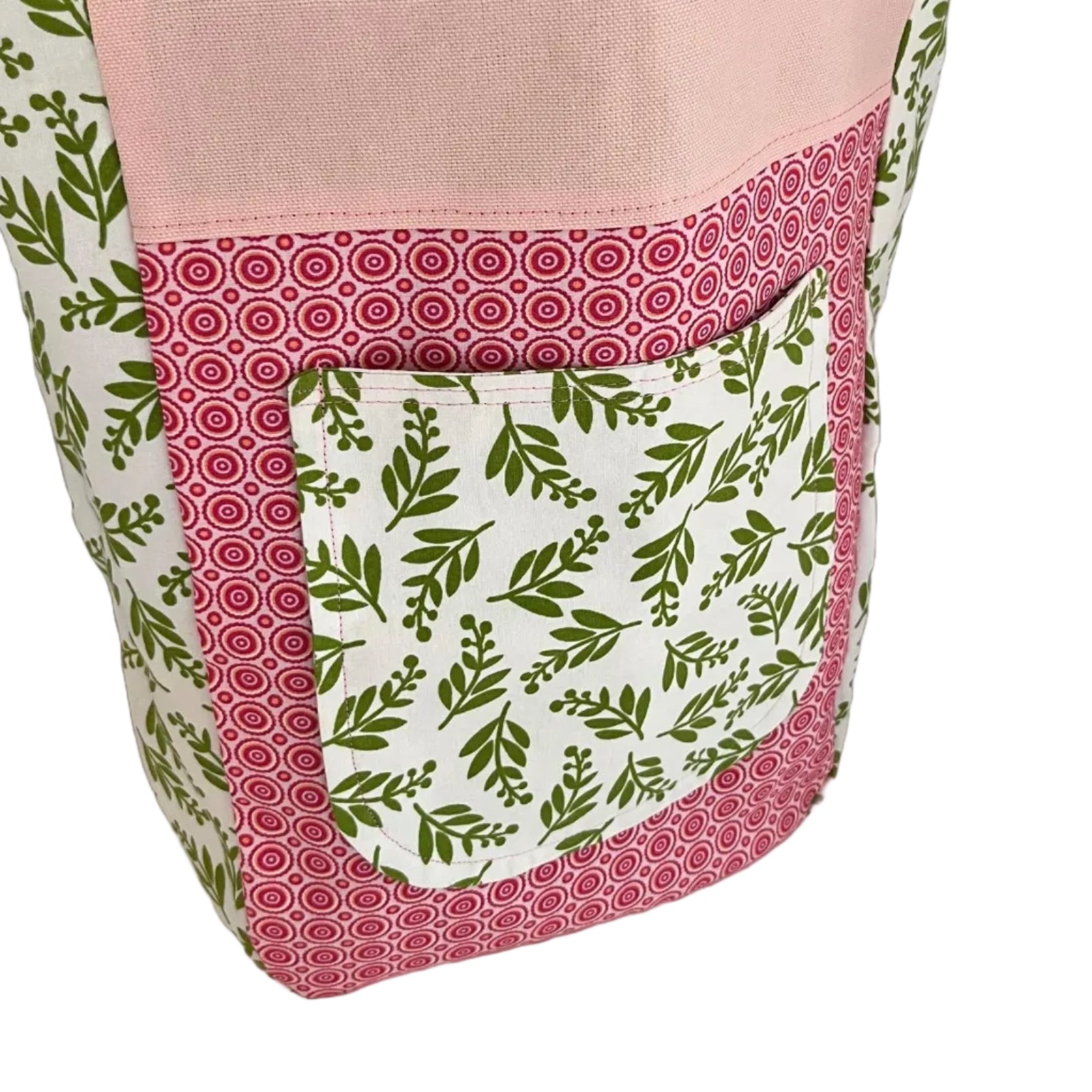 Green Canvas Book Tote 🌺