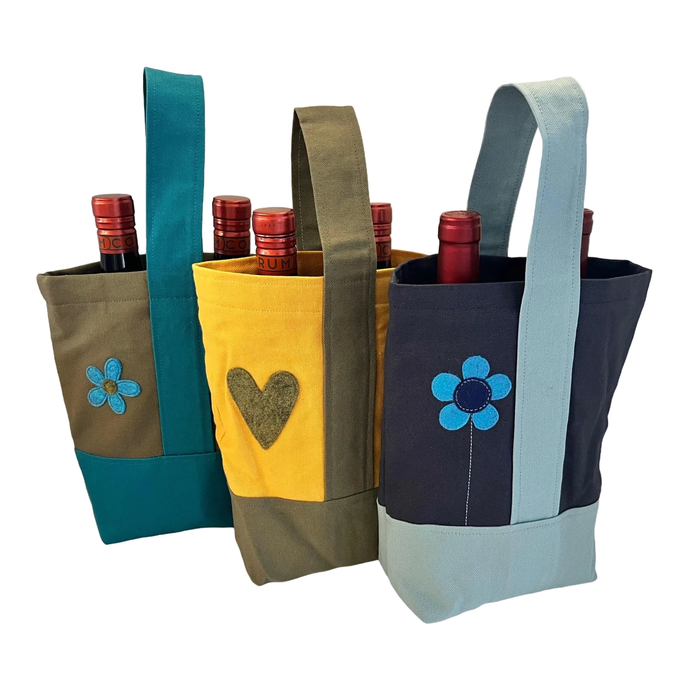 Canvas Wine Tote