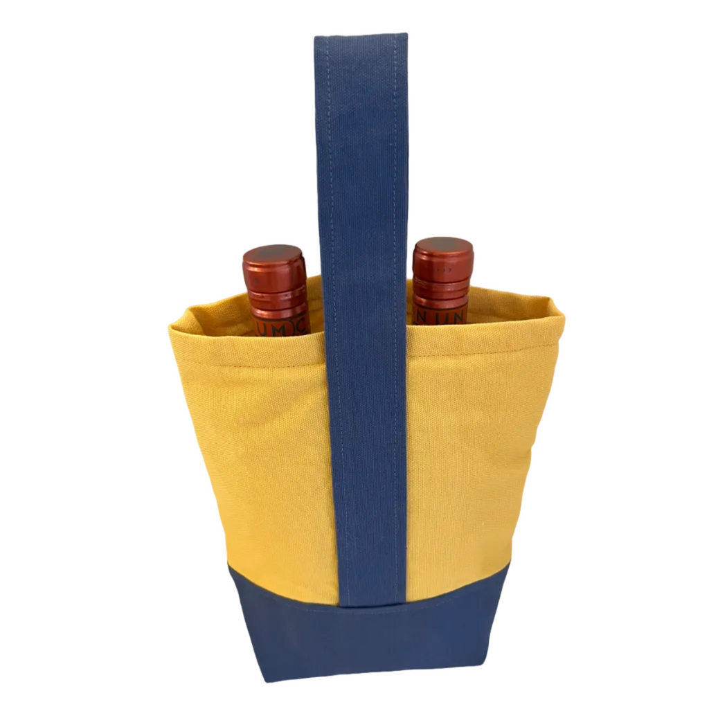 Canvas Wine Tote