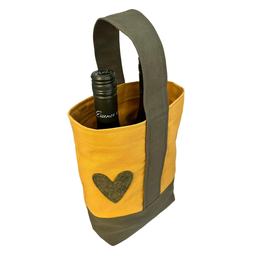Canvas Wine Tote