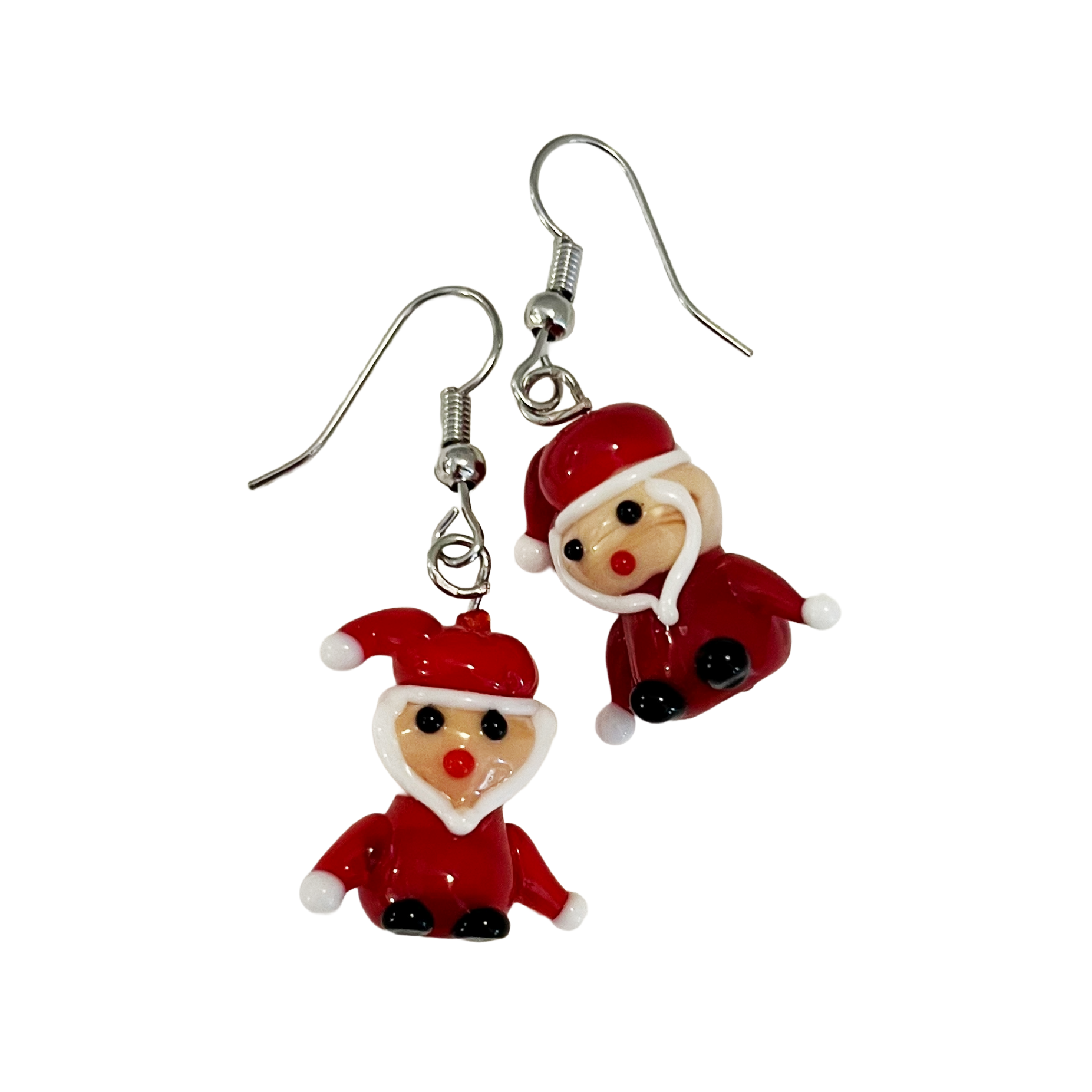 Holiday Bracelets & Earrings – Red & White