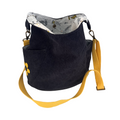 Midnight Corduroy Crossbody Bag