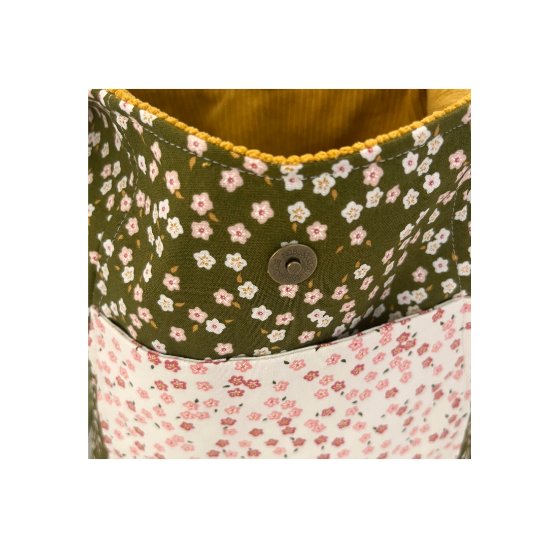 Mustard Corduroy Crossbody Bag