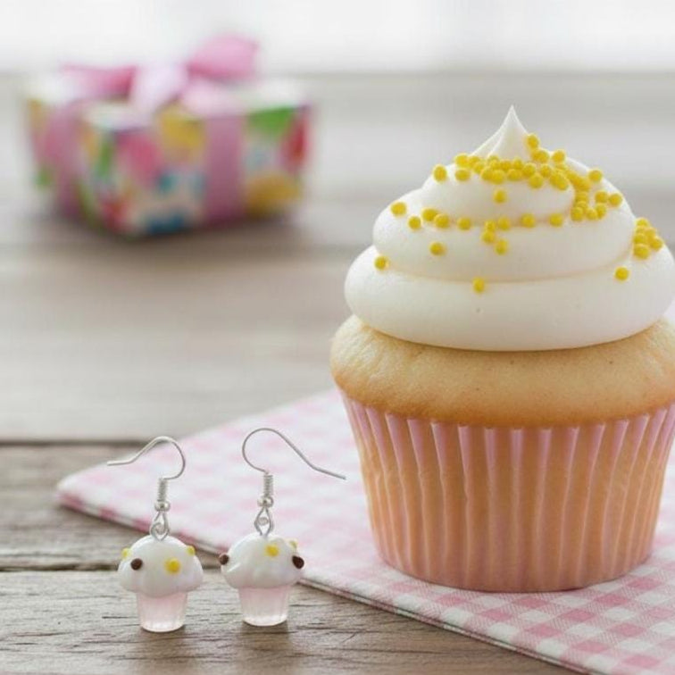 Cupcake Charm Bracelets & Earrings