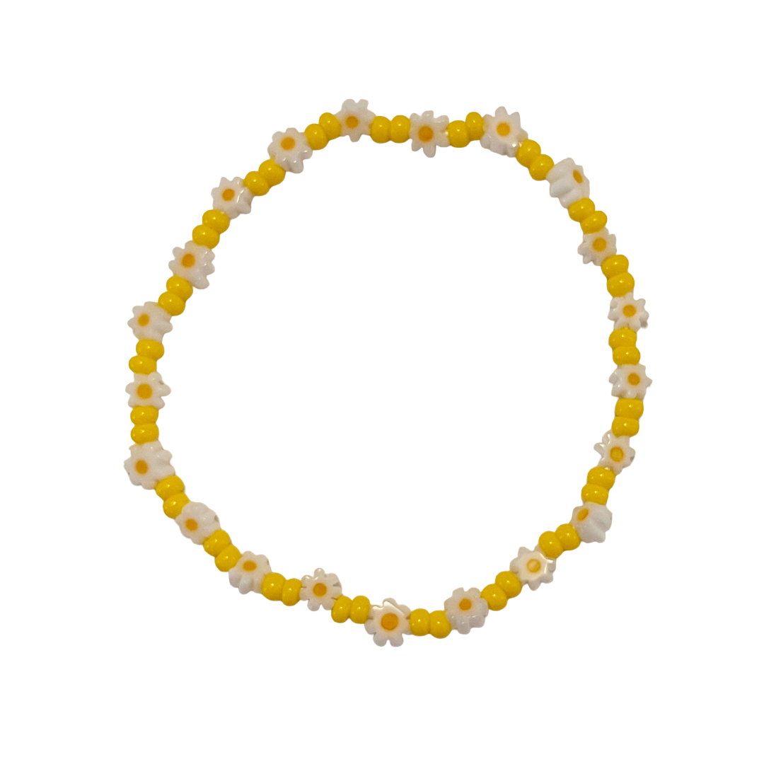 Bumble Bee & Daisy Bracelets and Earrings