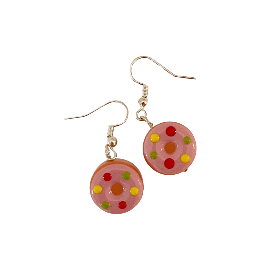 Donut Charm Bracelets & Earrings
