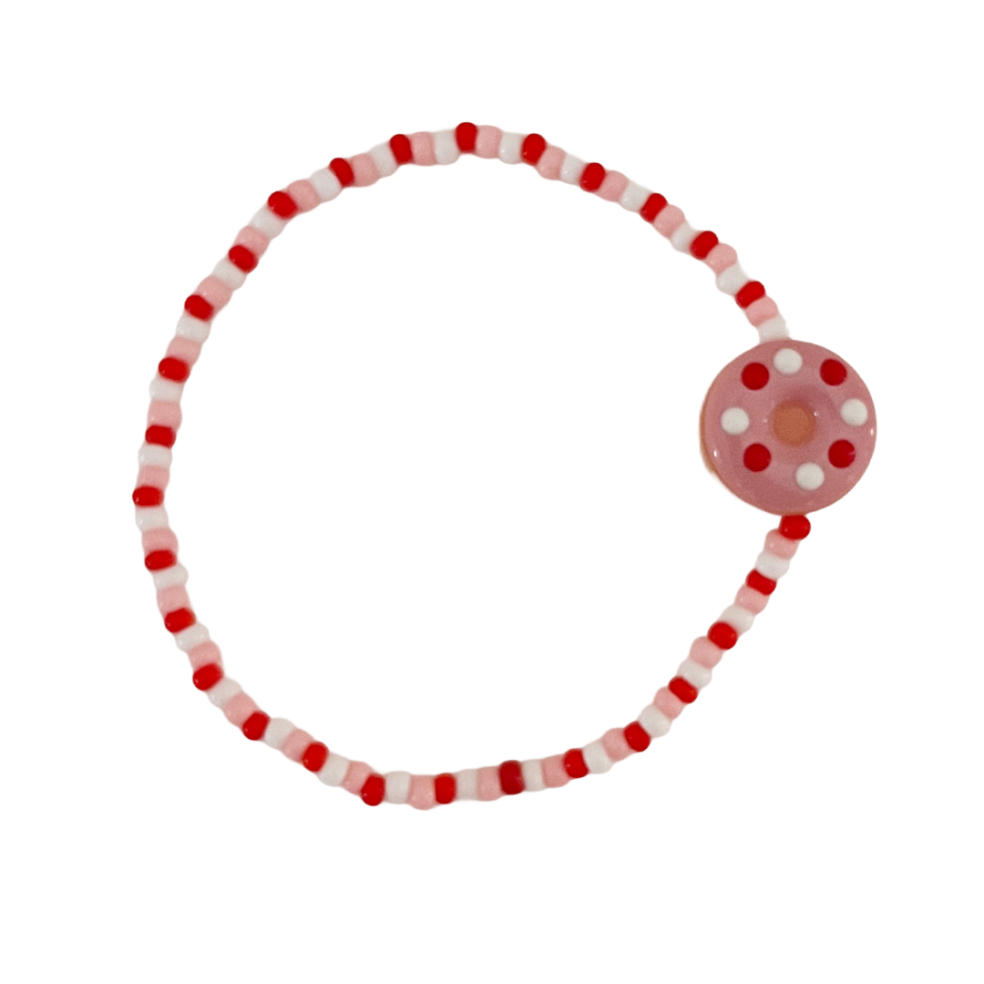 Donut Charm Bracelets & Earrings