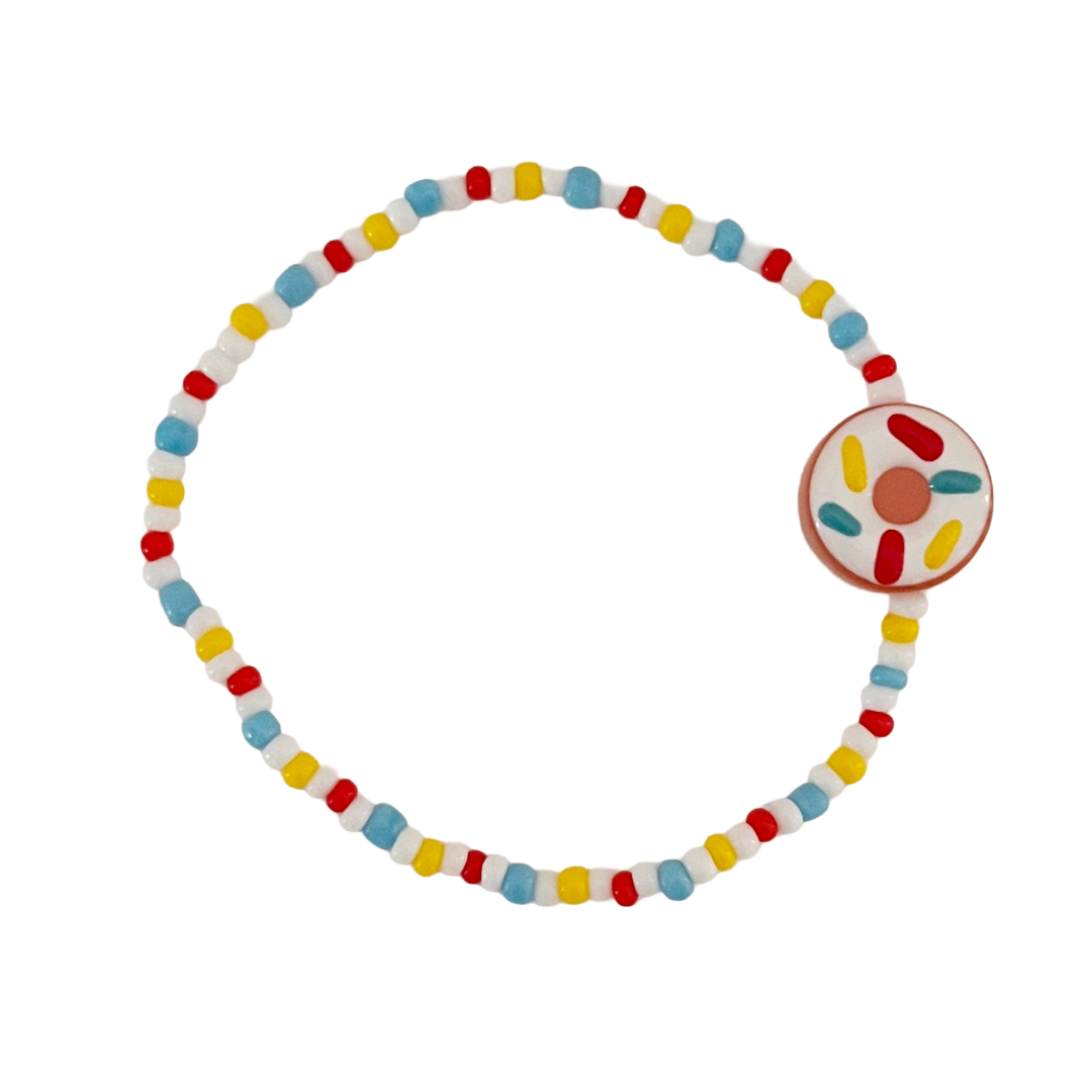 Donut Charm Bracelets & Earrings