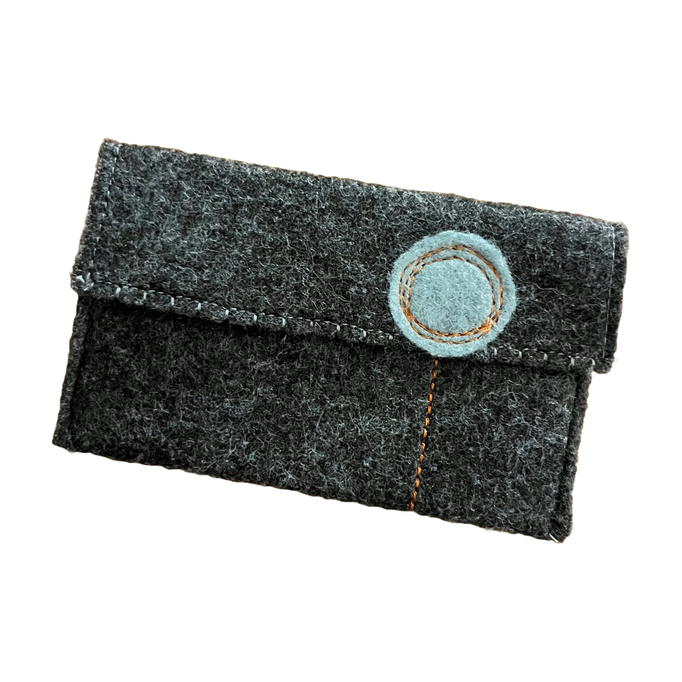 Charcoal Polyester Felt Gift Card Holders