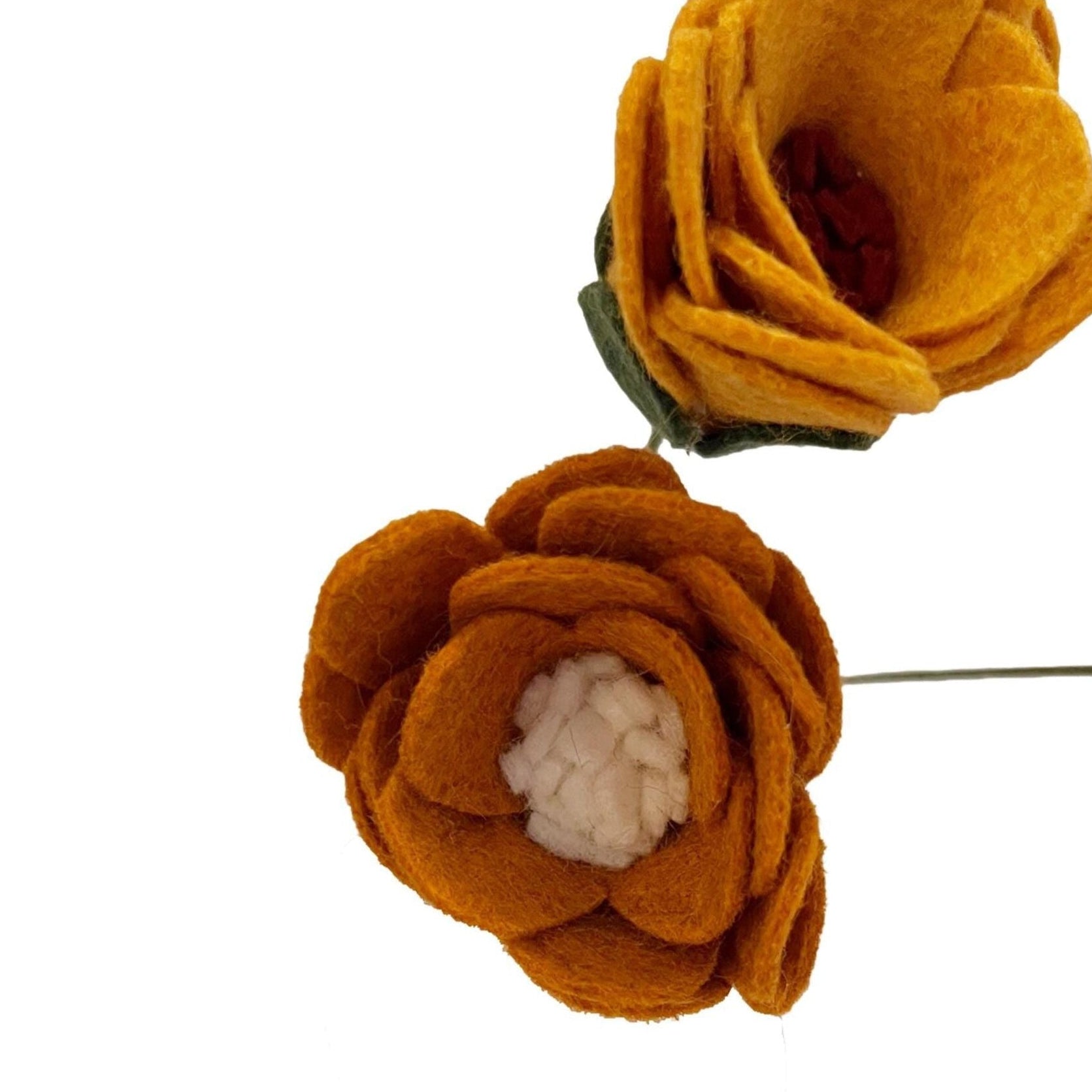 Rich & Warm Felt Autumn Flower Bouquets