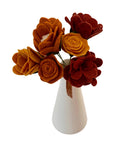Rich & Warm Felt Autumn Flower Bouquets