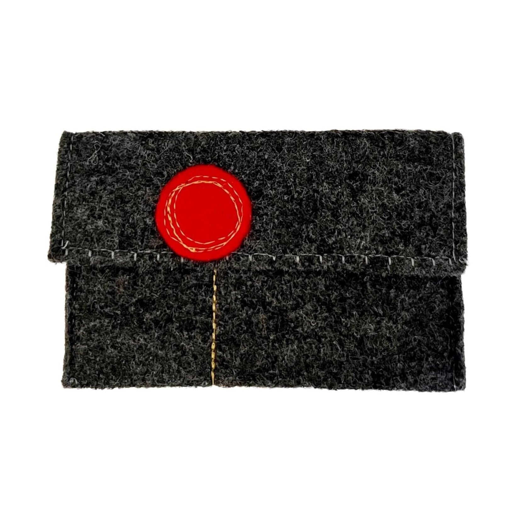 Charcoal Polyester Felt Gift Card Holders