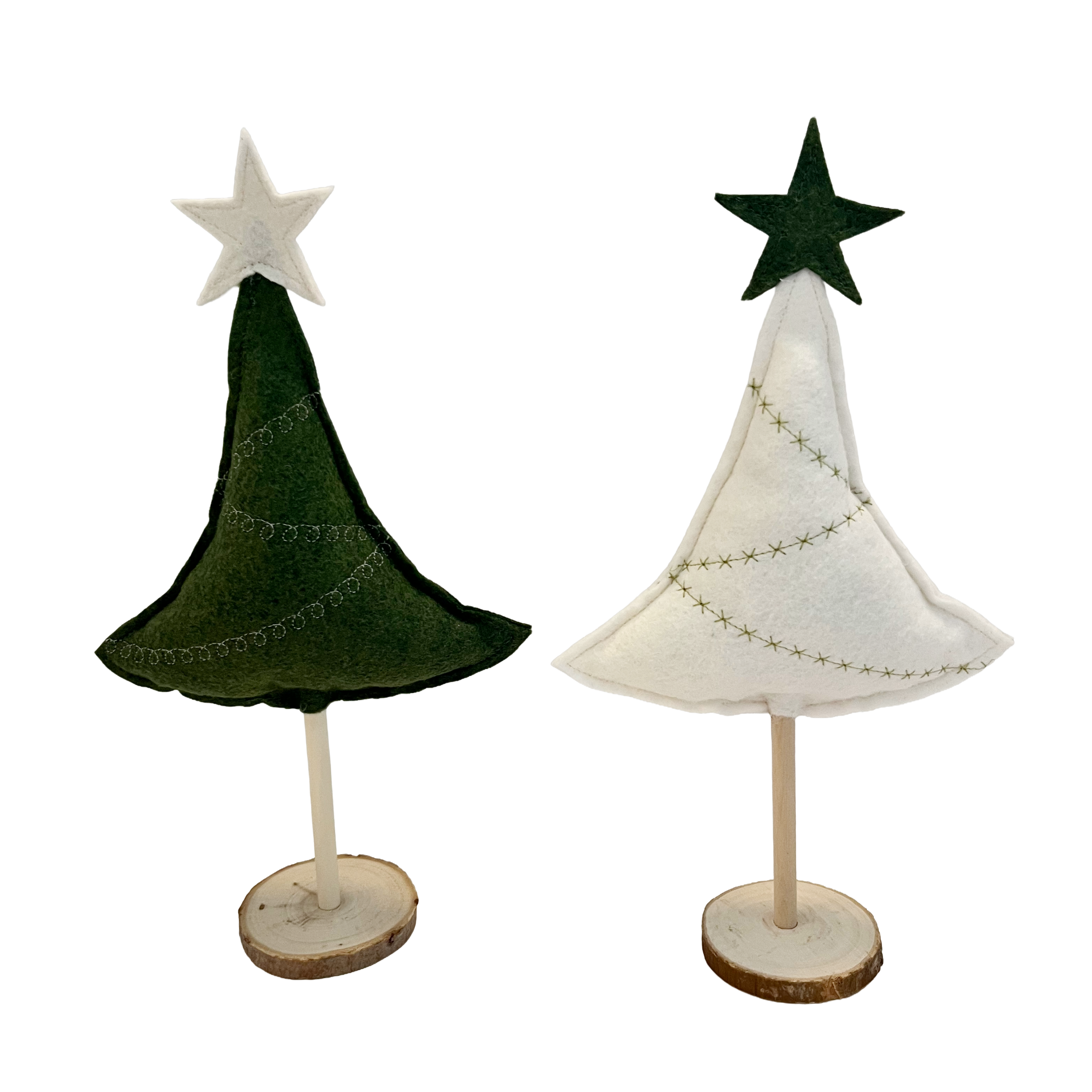 Felt Holiday Trees