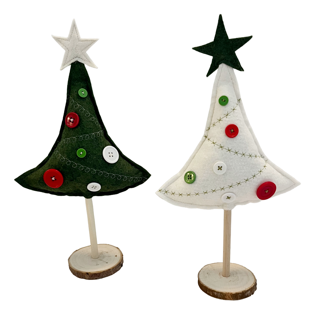 Felt Holiday Trees