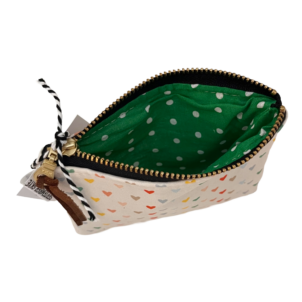 Small Zipper Square Pouches