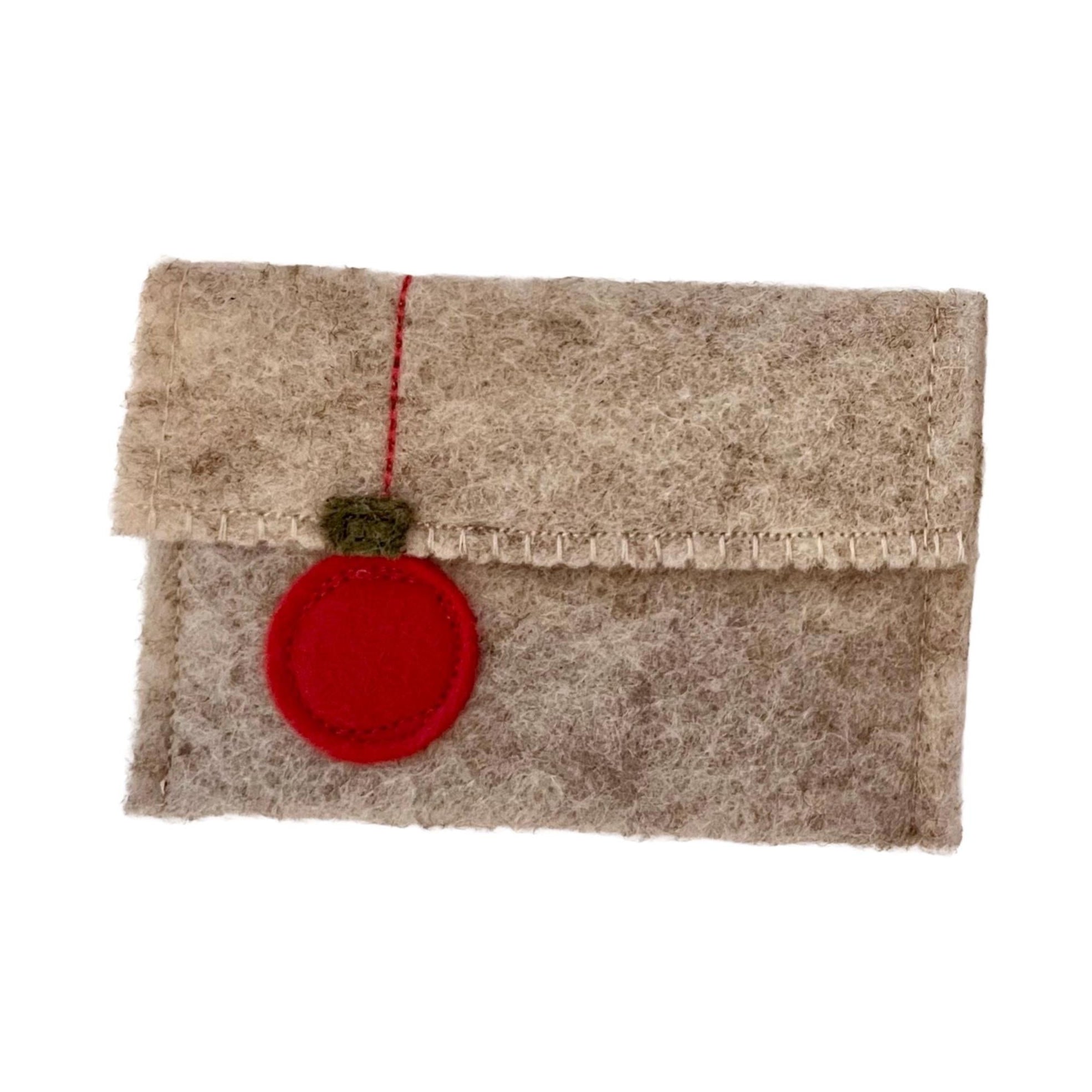 Holiday Wool Felt Gift Card Holders