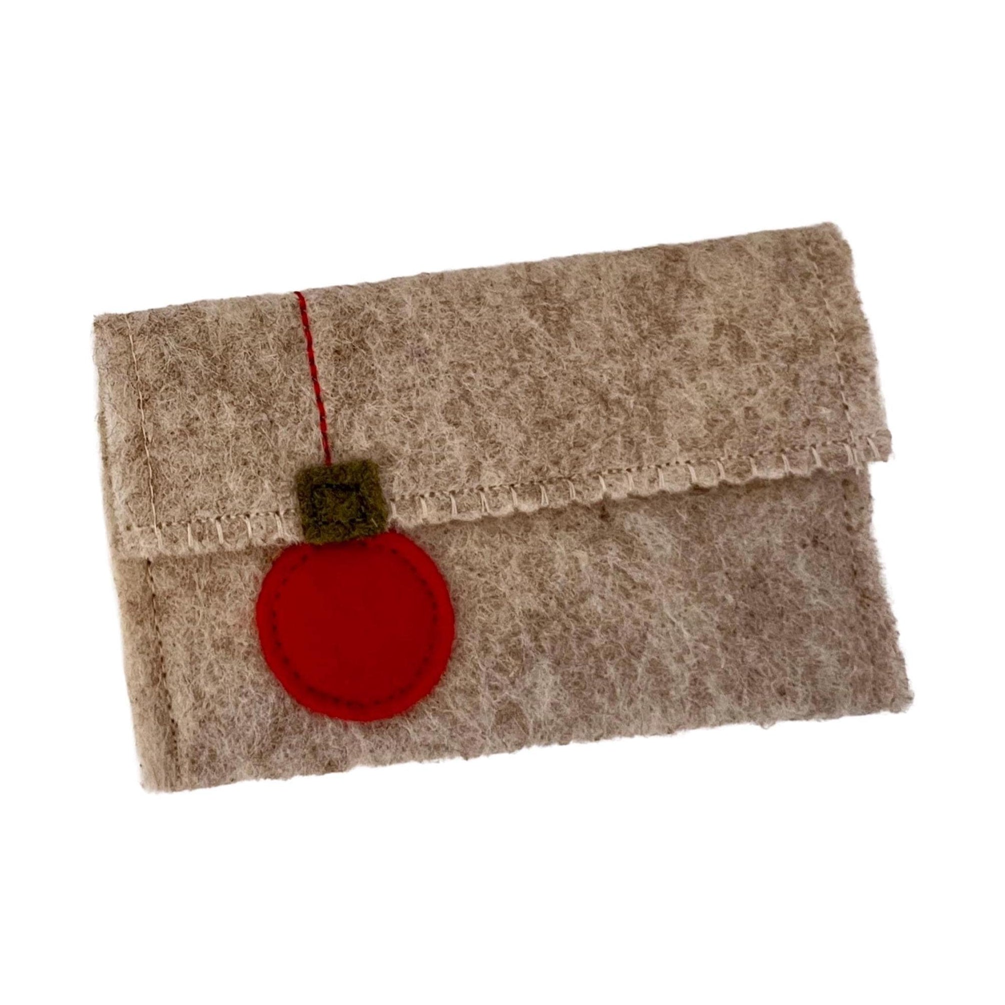 Holiday Wool Felt Gift Card Holders