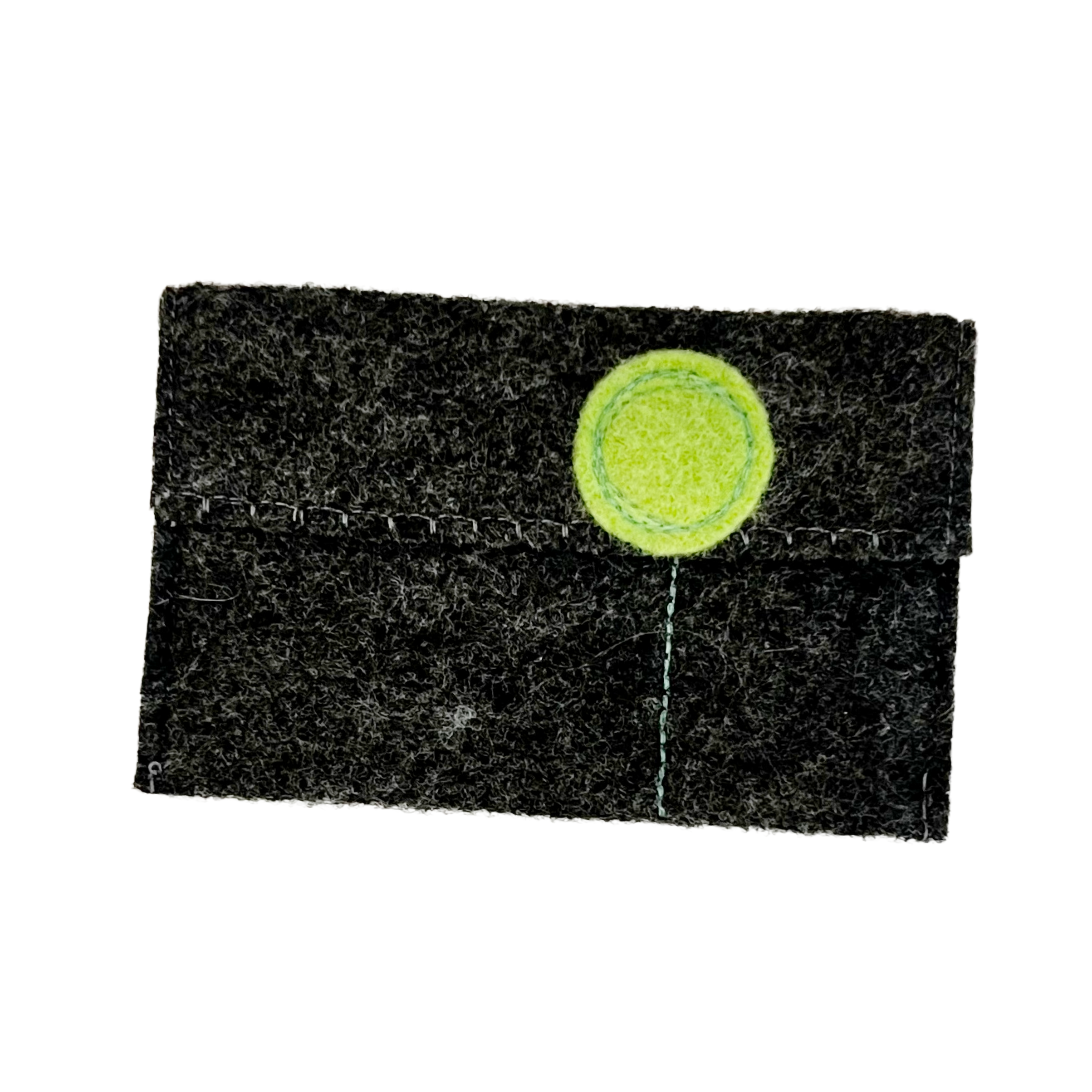 Charcoal Polyester Felt Gift Card Holders