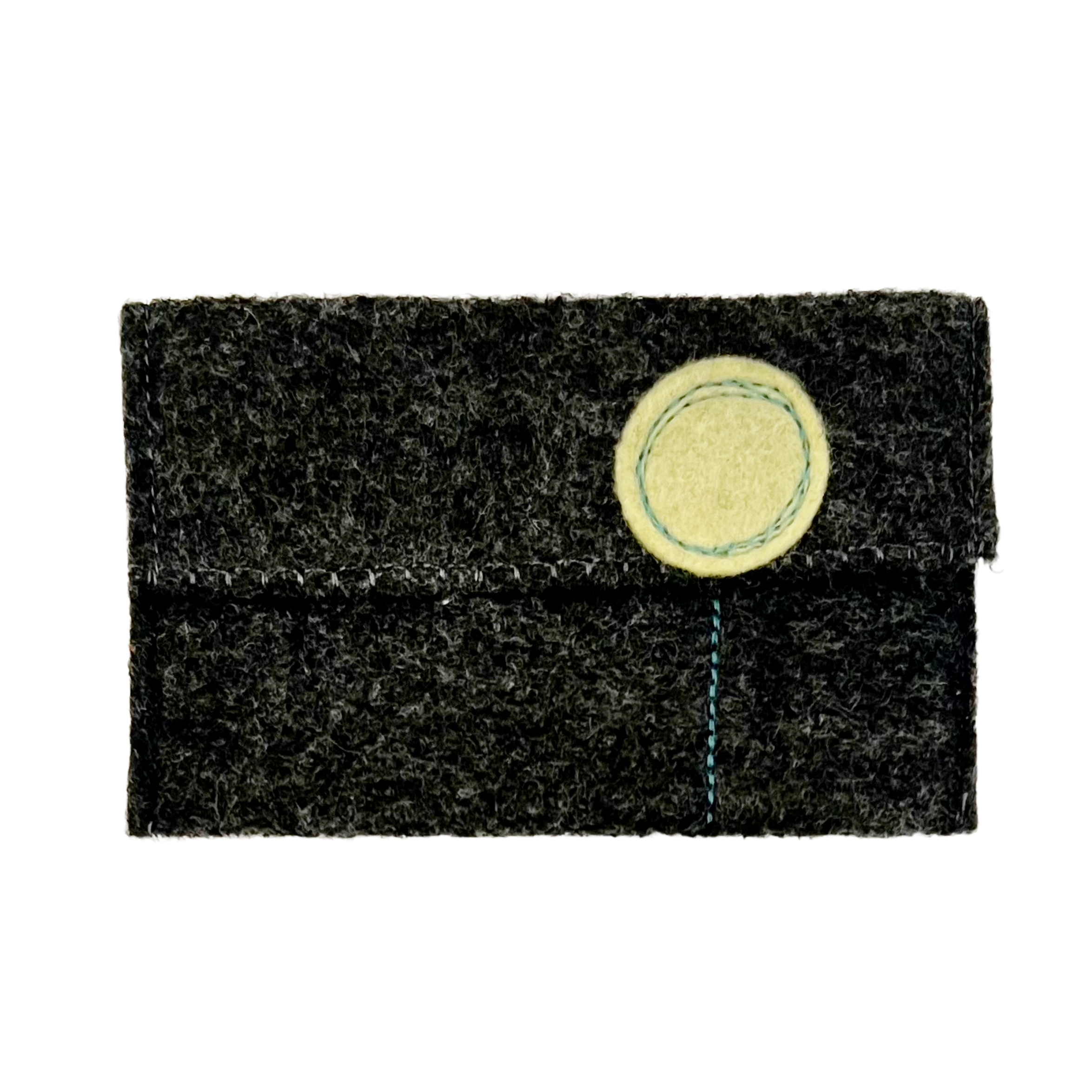 Charcoal Polyester Felt Gift Card Holders