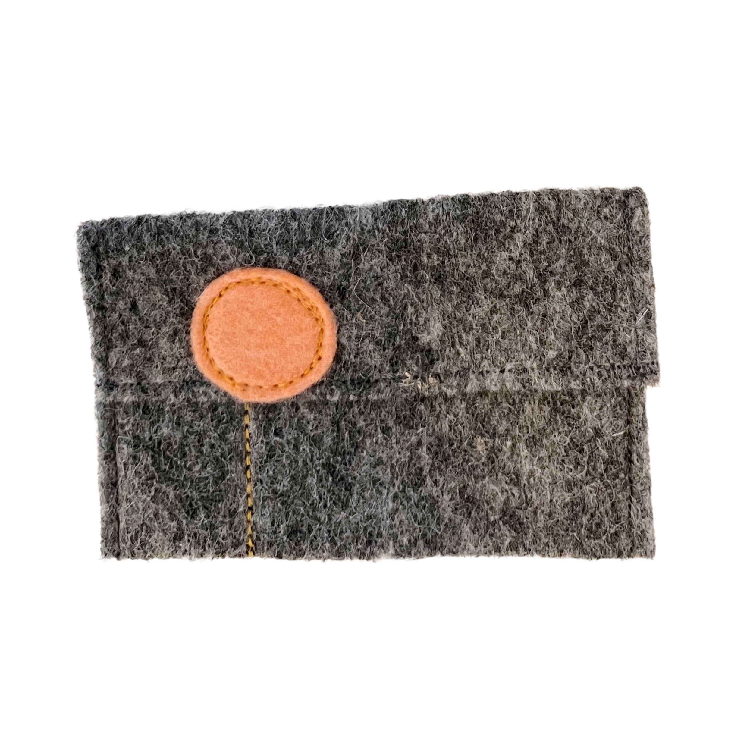 Heather Gray Wool Felt Gift Card Holders