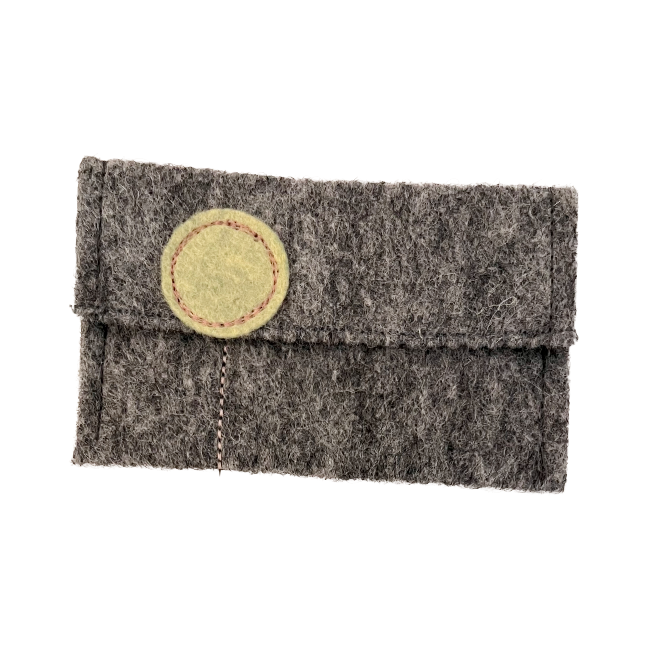 Heather Gray Wool Felt Gift Card Holders
