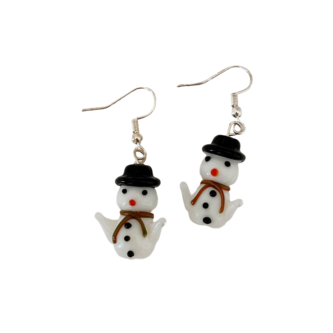 Holiday Bracelets & Earrings – Red & White