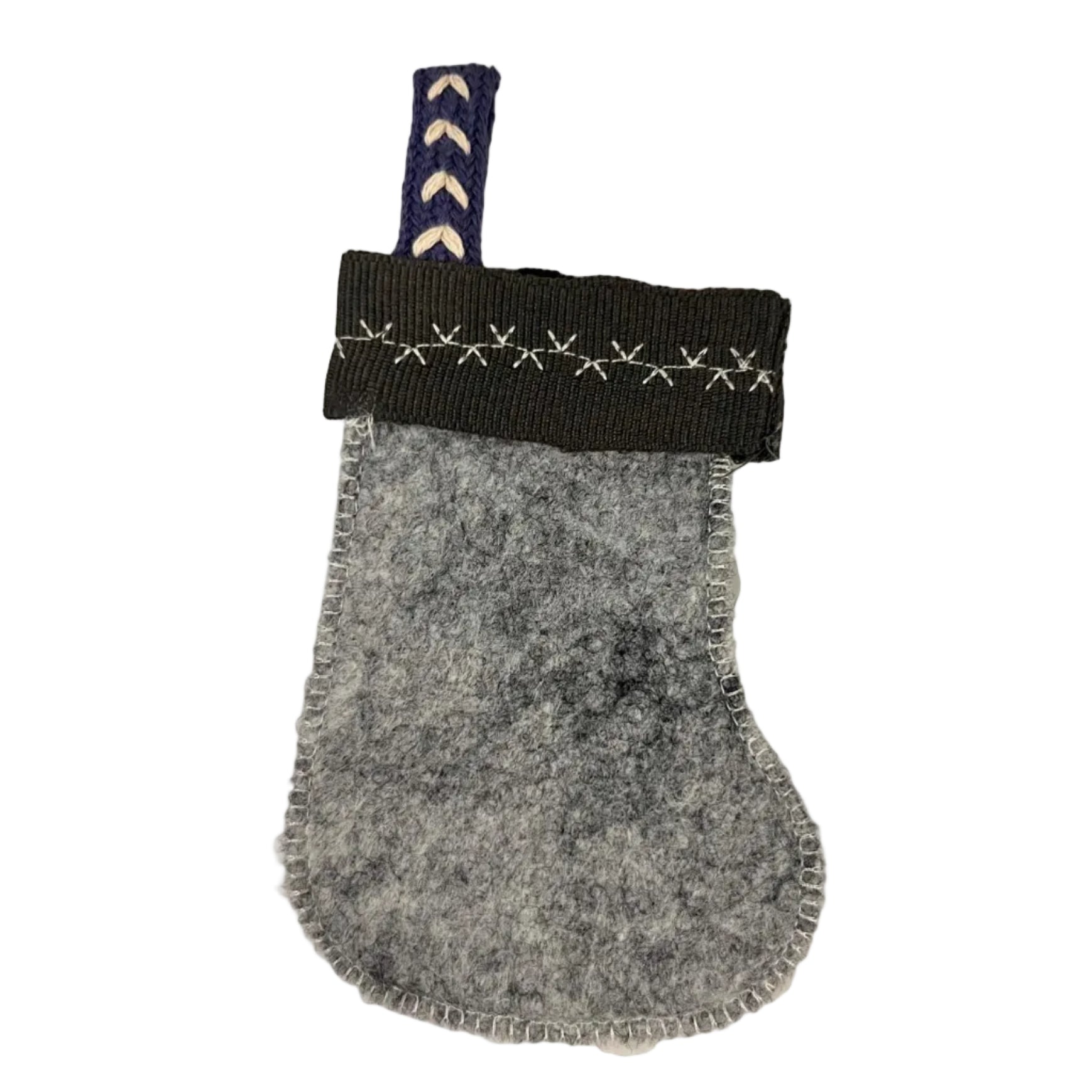 Mini Felt Stocking Gift Card Holder 🤍