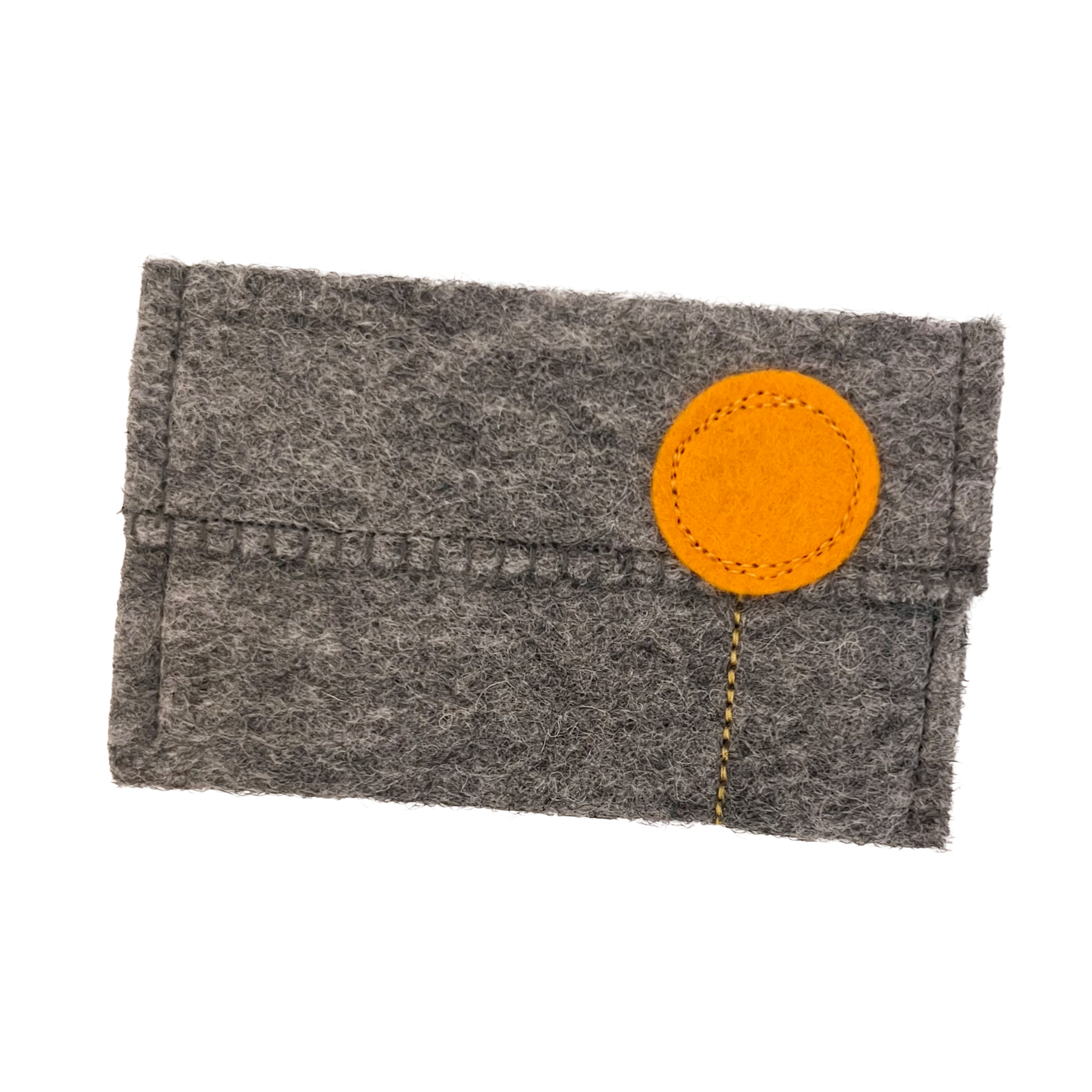 Heather Gray Wool Felt Gift Card Holders