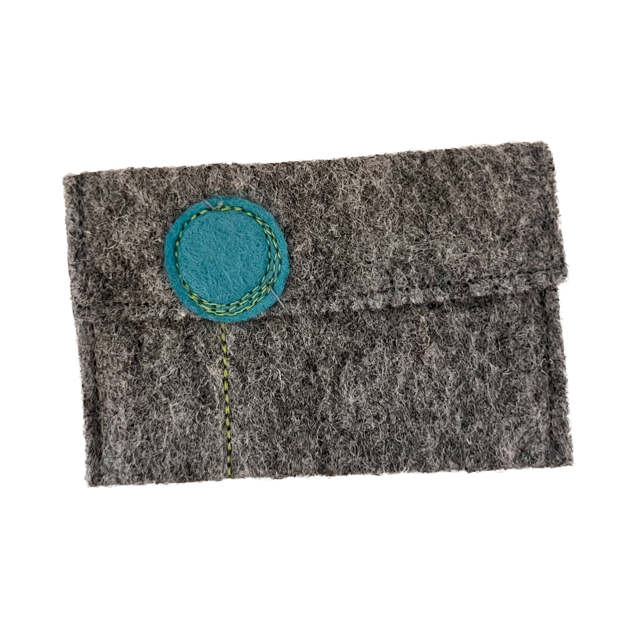 Heather Gray Wool Felt Gift Card Holders