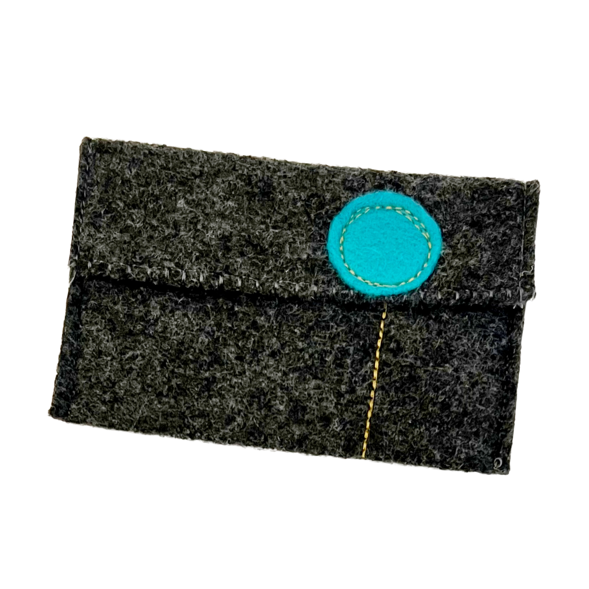 Charcoal Polyester Felt Gift Card Holders